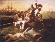 John Singleton Copley Waston and the Shark Spain oil painting artist
